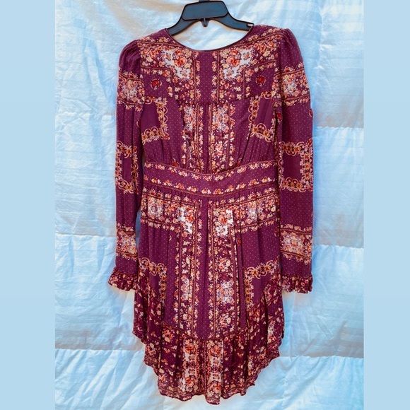 Free People gauzey peasant dress - Picture 2 of 3